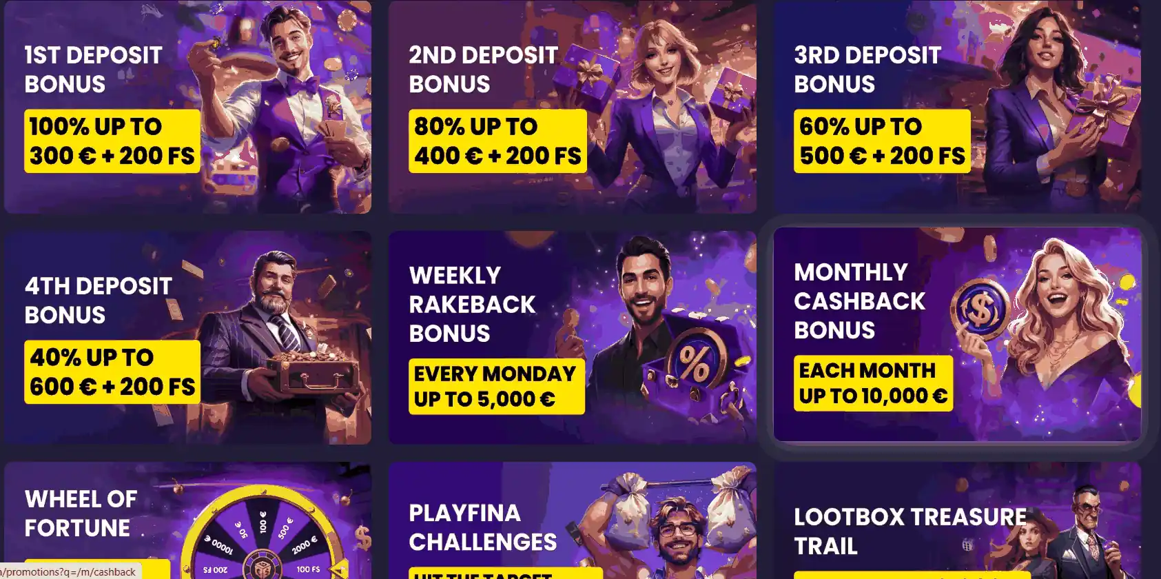 bonusy kasyna playfina
